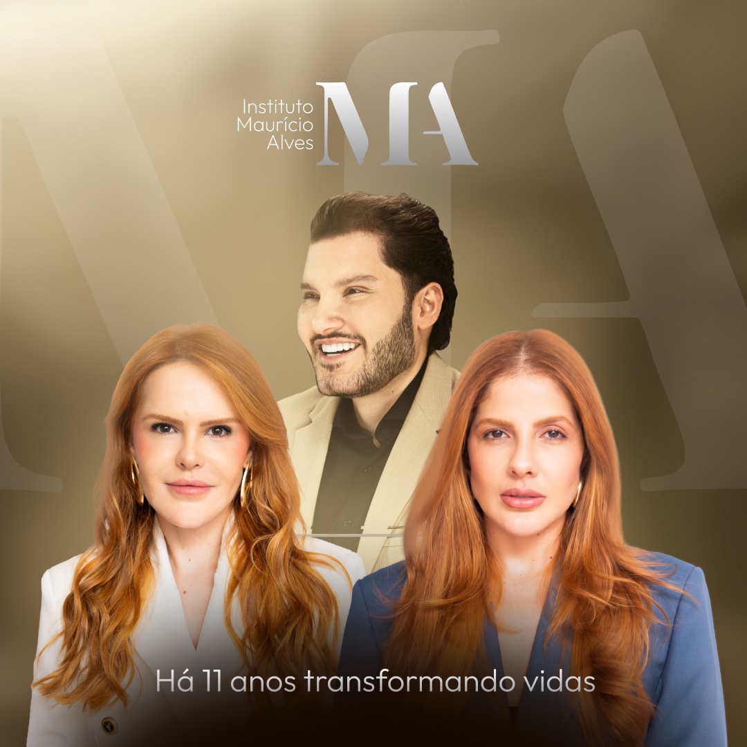 Equipe do Instituto Maurício Alves: Dr. Maurício Alves, Dra. Lara Tavares e Dra. Ariane Tavares